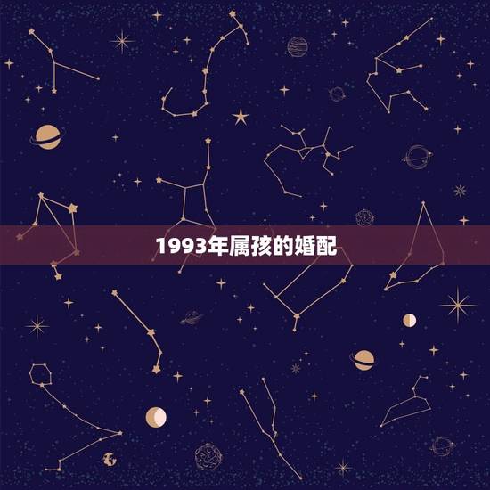 1993年属孩的婚配，1993年属孩的婚姻