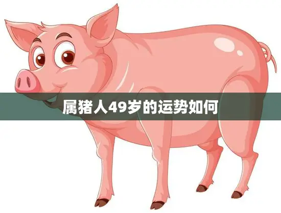 属猪人49岁的运势如何(2023年运势大揭秘)