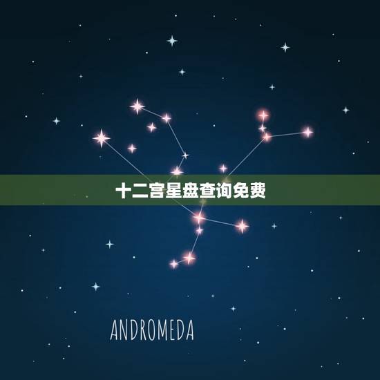 十二宫星盘查询免费，上升星座查询测算