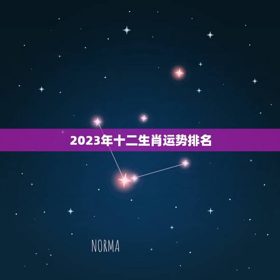 2023年十二生肖运势排名，2025年十二生肖运势