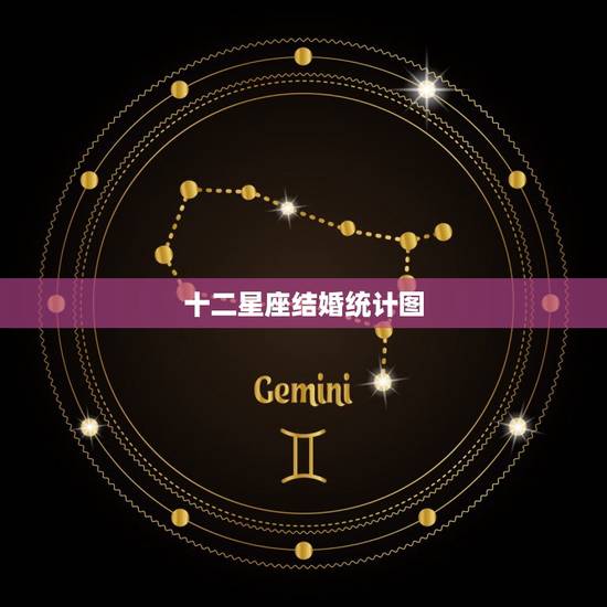 十二星座结婚统计图，十二星座结婚率统计表
