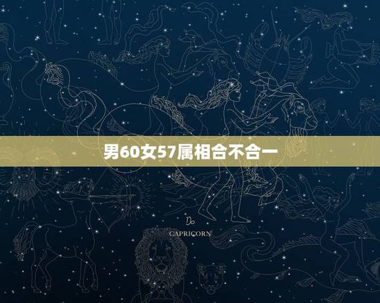 男60女57属相合不合一，64年的男属龙和77年的蛇女属相合不合