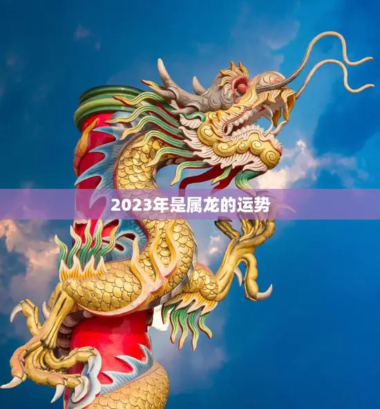 2023年是属龙的运势(龙威大发财运亨通)