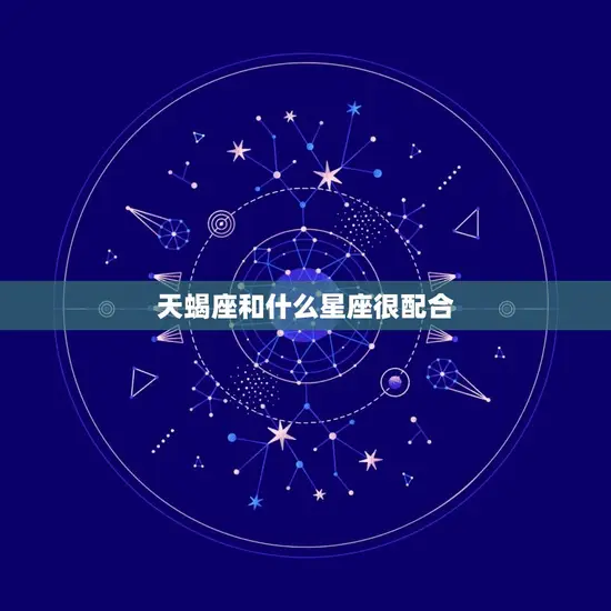 天蝎座和什么星座很配合