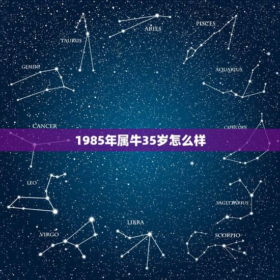 1985年属牛35岁怎么样，属牛的今天35岁是什么命？