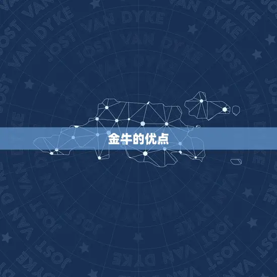 金牛的优点