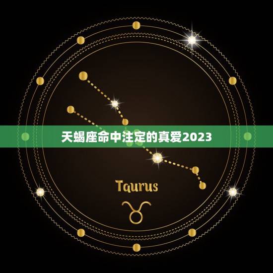 天蝎座命中注定的真爱2023，双子座命中注定的真爱