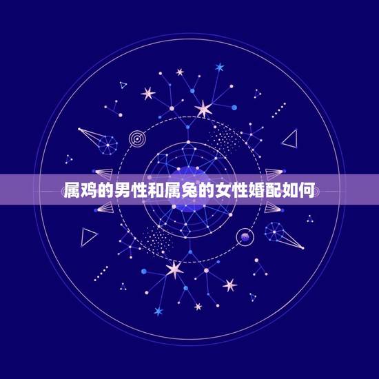 属鸡的男性和属兔的女性婚配如何，属鸡男与属兔女相配吗