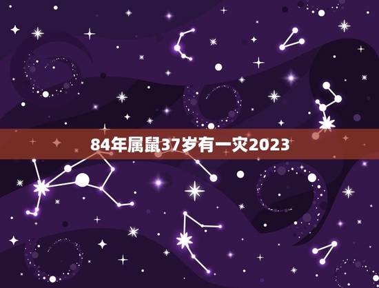 84年属鼠37岁有一灾2023,84年的属鼠37岁后命好身边是否有小人 84年属鼠37岁有一灾2023,84年的属鼠37岁后命好身边是否有小人
