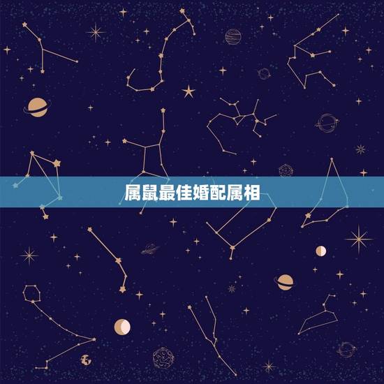 属鼠最佳婚配属相，96年属鼠的和什么属相最配