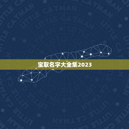 宝取名字大全集2023，宝取什么名字好听
