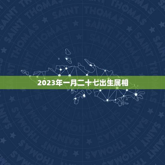 2023年一月二十七出生属相，一九六零年一月二十七日出生人的属相