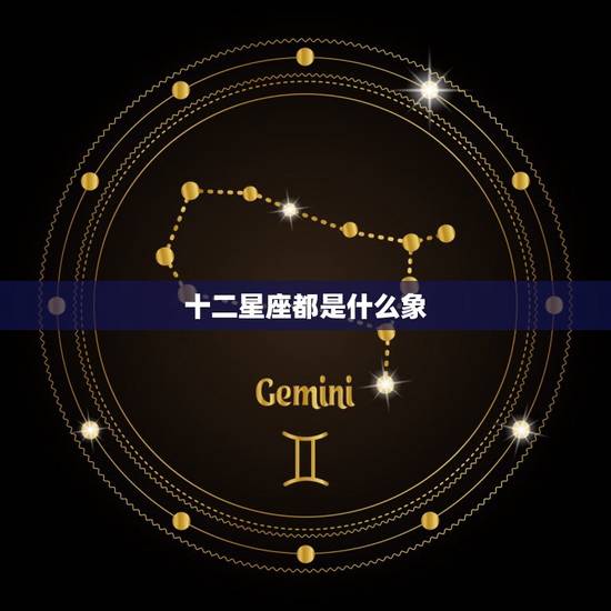 十二星座都是什么象，十二星座各是什么象星座