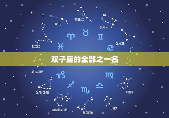 双子座的全部之一名，把双子座伤得最惨的星座
