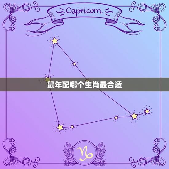 鼠年配哪个生肖最合适 鼠年配哪个生肖最合适