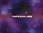 1987年男和1981女婚配，81年属鸡的女人和87年属兔的男人配婚合