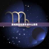 属相黑鼠和黑牛是什么意思，生肖属鼠和牛的属相是否般配