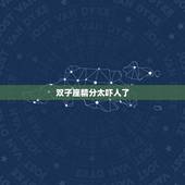 双子座精分太吓人了，双重人格测试题