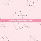 牛年月份出生命运最好2023，2023年属牛忌讳几月出生