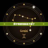 狮子男撩完我就不聊了，狮子男不说话不 不