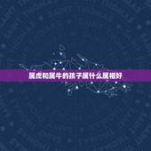 属虎和属牛的孩子属什么属相好，父属牛母属虎生什么属相的孩子好