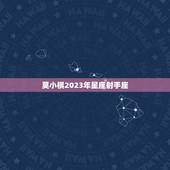 莫小棋2023年星座射手座，莫小棋鹿晗关晓彤