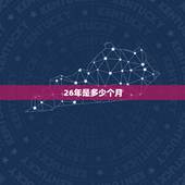 26年是多少个月