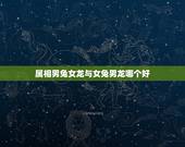 属相男兔女龙与女兔男龙哪个好，属兔男跟属龙女配吗？