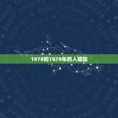 1978和1979年的人婚配，1978年男跟1979年女八字合婚好吗