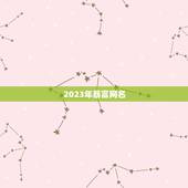 2023年暴富网名，2023年最流行网名男
