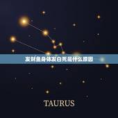 发财鱼身体发白死是什么原因，发财鱼皮肤变白，全死了