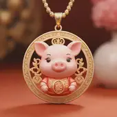 2025年生肖猪佩戴什么吉祥物，属猪的今年适合佩戴什么首饰