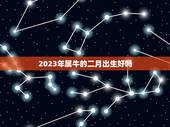 2023年属牛的二月出生好吗，2023年属牛出生的最佳时辰？