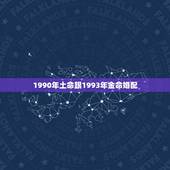 1990年土命跟1993年金命婚配，1990年属马的到底是土命还是金命