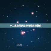 十二星座是按阴历还是阳历算的，星座表十二星座表