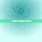 12星座介绍性格分析软件，12星座爱情配对