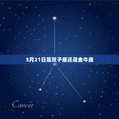 5月21日是双子座还是金牛座，五月二十一号是双子还是金牛