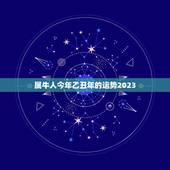 属牛人今年乙丑年的运势2023