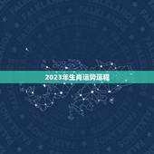 2023年生肖运势运程，2023 年十二生肖每月运势