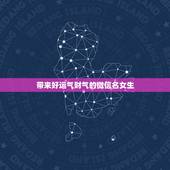 带来好运气财气的微信名女生，表示招财好运气的微信名有哪些？