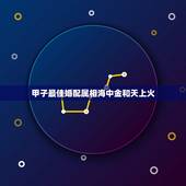 甲子最佳婚配属相海中金和天上火，甲子海中金与1978戊午天上火婚配如何