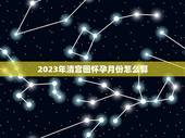 2023年清宫图怀孕月份怎么算，清宫表怎么算年龄？