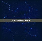 双子女突然变了一个人，双子女喜欢一个人的表现