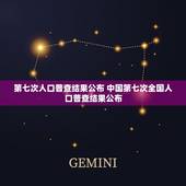 第七次人口普查结果公布 中国第七次全国人口普查结果公布