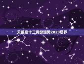 天蝎座十二月份运势2023塔罗，2023年最旺的星座