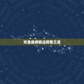 双鱼座感情运势第三章，双鱼座8月份感情运势