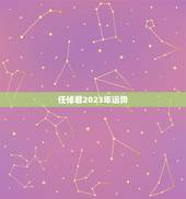 任倬君2023年运势，1988年属龙2023年运势