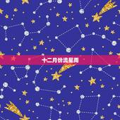 十二月份流星雨，2023 年流星雨预告时间表