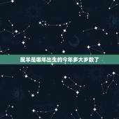 属羊是哪年出生的今年多大岁数了，属羊是哪一年的，今年多大？