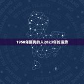1958年属狗的人2023年的运势，1958年在2023狗年运势
